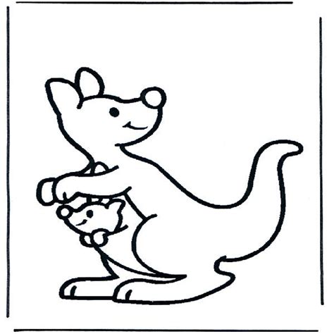 baby kangaroo coloring pages clipart panda  clipart images
