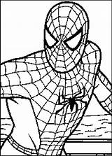 Coloring Spiderman Pages Birthday Happy sketch template