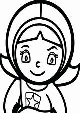 Wordgirl Pbs Kids Coloring Pages Drawing Word Girl Categories Clipartmag sketch template