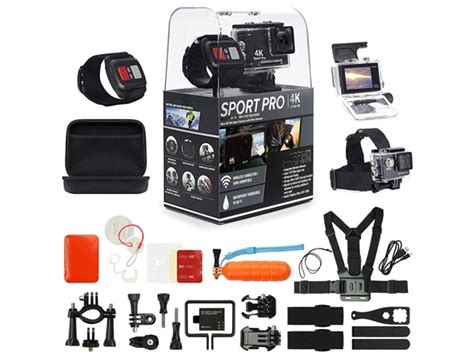 sportpro  uhd sports camera bundle accessories