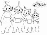 Teletubbies Coloring Pages Po Drawing Outline Printable Cartoons Print Kleurplaat Clipart Drawings Color Clip Getdrawings Cliparts sketch template