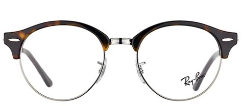 ray ban clubround rx 4246v clubmaster eyeglasses in black lyst