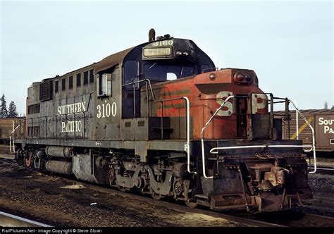 sp  southern pacific railroad alco rsd   eugene oregon