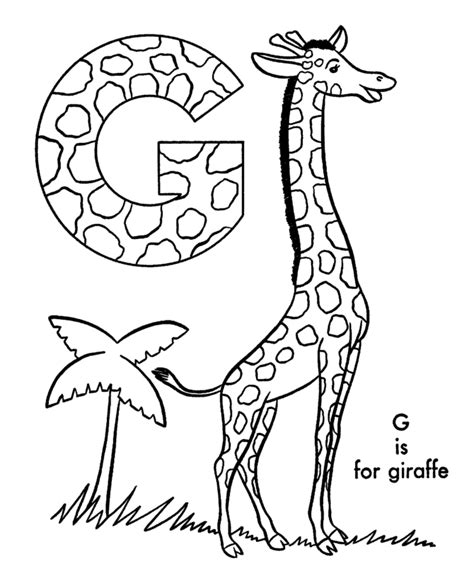 coloring pages  kids animal alphabet coloring pages  kids