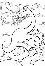Coloring Dinosaur Good Arlo Pages Spot Book Kids Saves River Colouring Printable Print Visit Info Fall Into sketch template