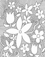 Coloring Pages Stress Adults Inspirational Print Color Flowers Reducing Kids Trees Relief Book Printable Books Nature Intricate Two Getcolorings Filling sketch template