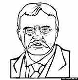 Roosevelt Theodore Coloring Teddy Pages Drawing Name Presidents Online President Getdrawings Eleanor Popular Thecolor sketch template