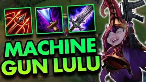 machine gun lulu will carry you to victory league of legends commentary youtube