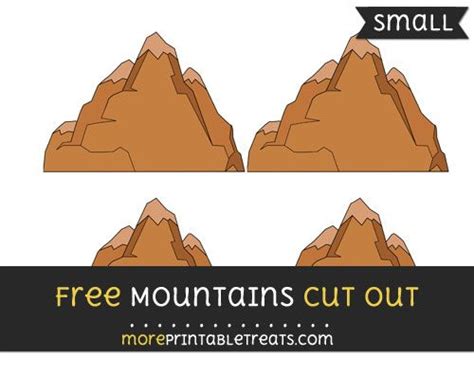 mountains cut  small size printable computer paper printable