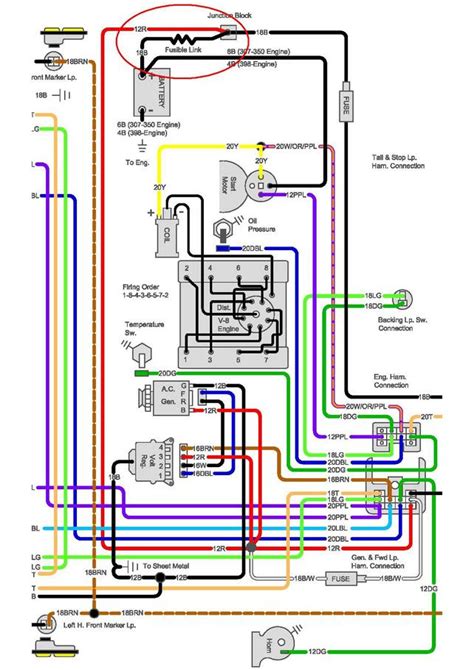 chevy truck steering column wiring diagram