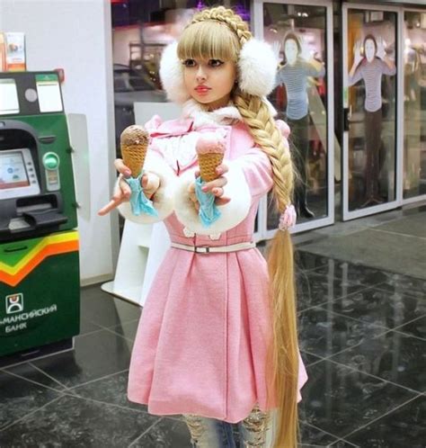 “russian Barbie Girl” Shows Off Her Doll Like Features