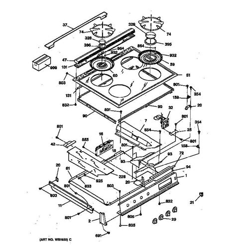 ultimate guide  understanding ge gas stove parts diagrams
