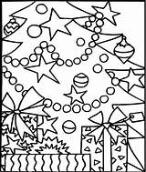 Christmas Coloring Tree Pages Coloriage Sapins Kids Colorier sketch template