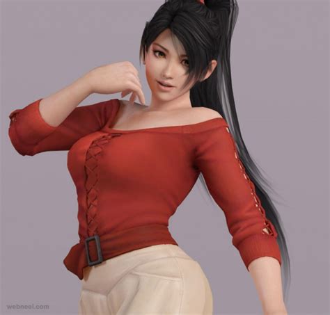 3d Anime Character 7