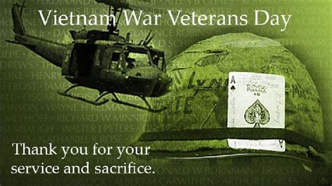 a day to honor vietnam war vets