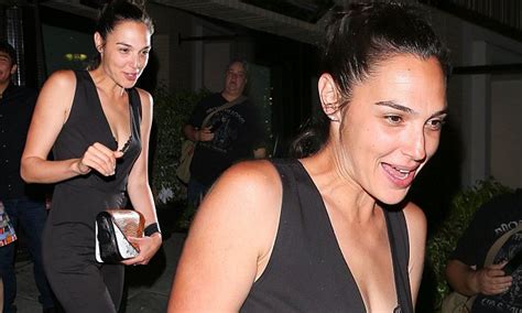 gal gadot goes makeup free for beverly hills dinner with husband — long room