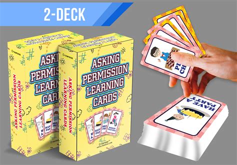 permission learning cards  deck creanoso