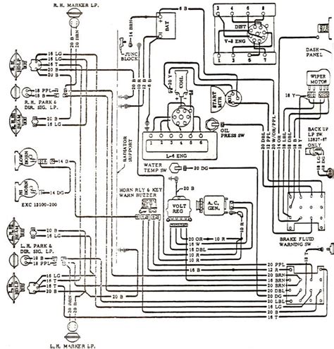 chevelle ac wiring diagram schematic