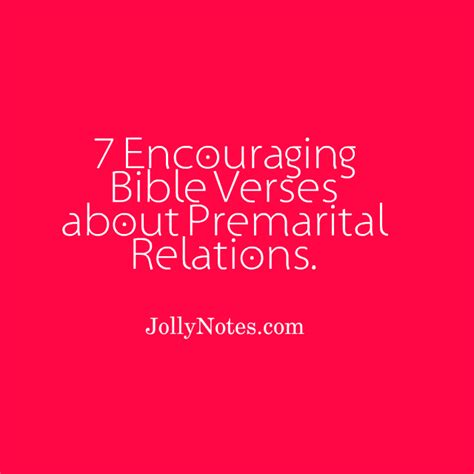 7 Bible Verses About Premarital Relations Premarital Cohabitation