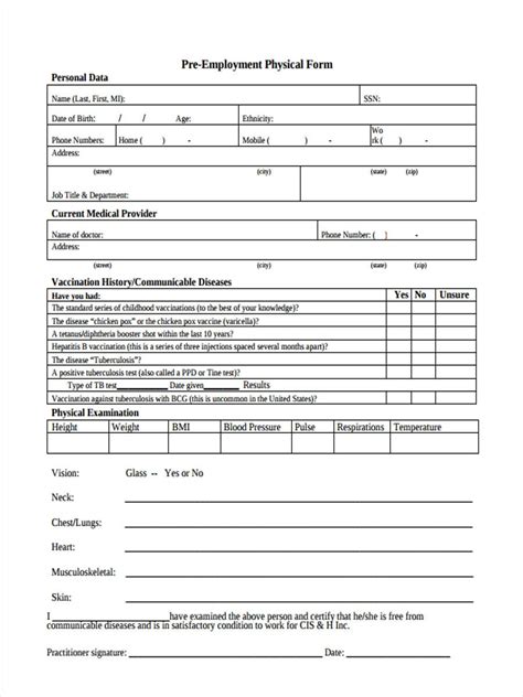 step tb test form   invoice  form template