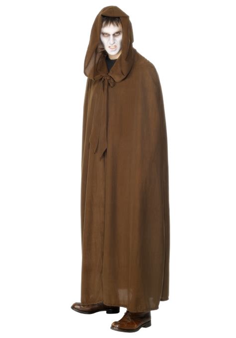 brown gravekeeper cloak