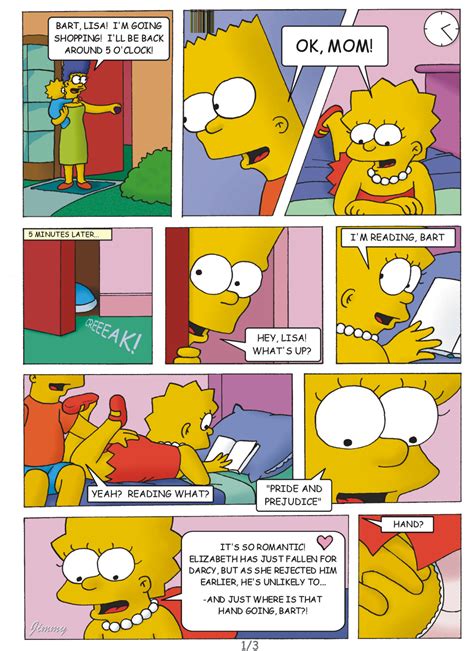 pic80296 bart simpson jimmy lisa simpson the simpsons comic simpsons adult comics