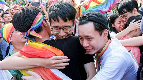 taiwan makes history with legalization of same sex marriage timsy