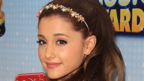 Beautiful Closeup Face Of Ariana Grande American Singer