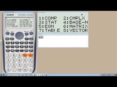 fx  es    advanced scientific calculator  calculator   ages youtube