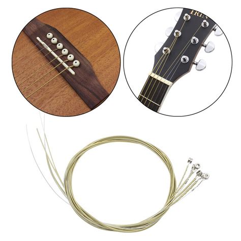 set irin folk guitar string  stainless steel mercerized stringed