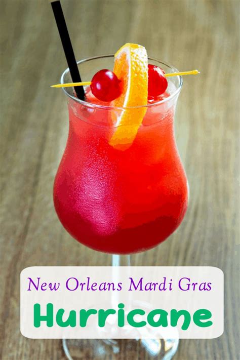 This New Orleans Hurricane Drink Recipe Is A Powerful Tropical Drink