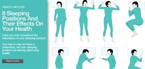 how your sleeping positions affects your health snooze