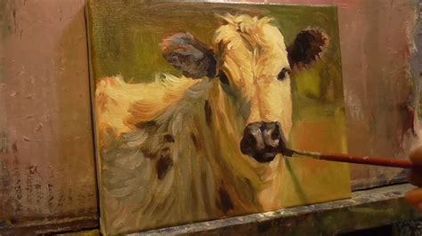 calf time lapse version painting demonstration youtube