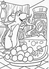 Ratatouille sketch template