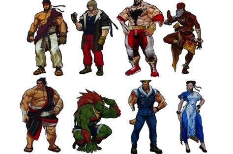 leaked street fighter  roster confirms  designs   characters