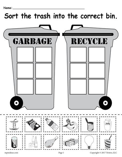 care   environment worksheet  kindergarten math worksheets
