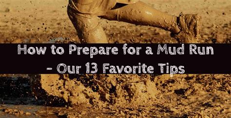 tips  prepare    mud run train   kcom