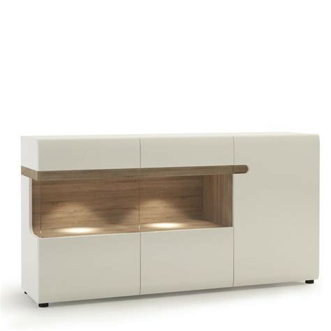 white cabinet sideboard door storage glossy wooden living room home