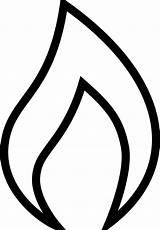 Flame Candle Outline Clipart Clipartmag sketch template
