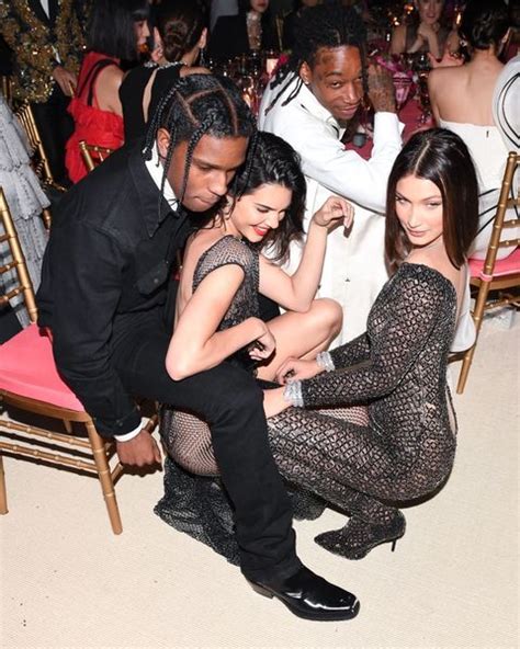 a ap rocky and kendall jenner together at met gala party photo 1