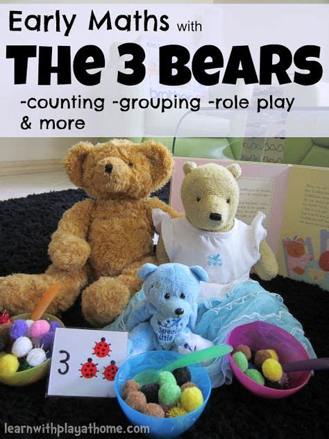 early maths    bears fun counting  grouping activity