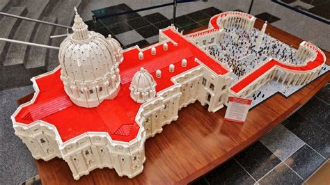 priest builds an elaborate replica of the vatican out of lego metro news