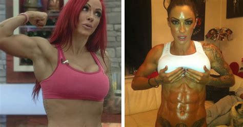Jodie Marsh Reposts Picture Of Her Six Pack In October On Twitter