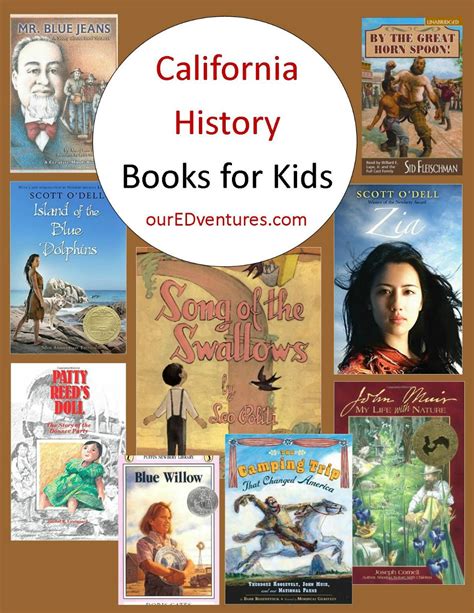 california history books  kids