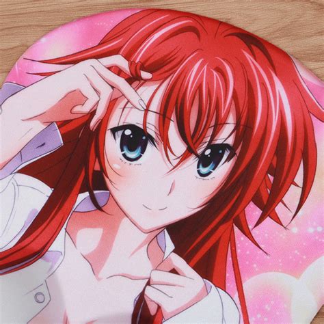 high school dxd rias gremory 3d breast mouse pad nakama
