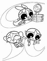 Coloring Powerpuff Girls Pages Cartoon Network Puff Sheets Power Colouring Ppg Kids Girl Printable Book Color Characters Powder ระบาย ภาพ sketch template
