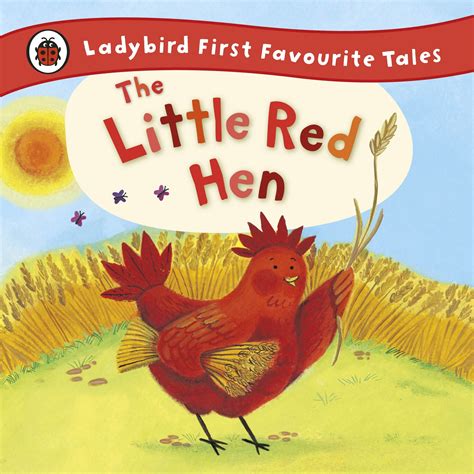 red hen ladybird  favourite tales  ronne randall