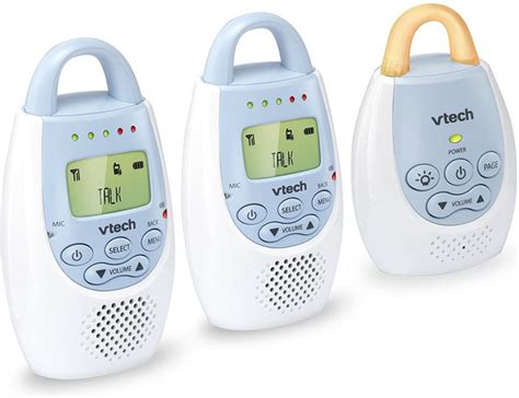 vtech babl blue audio baby monitor     ft  range