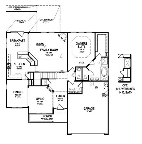 centex homes floor plans