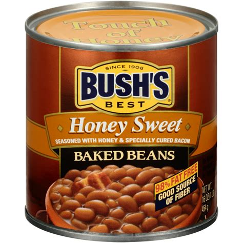 bushs honey sweet baked beans canned beans  oz walmartcom